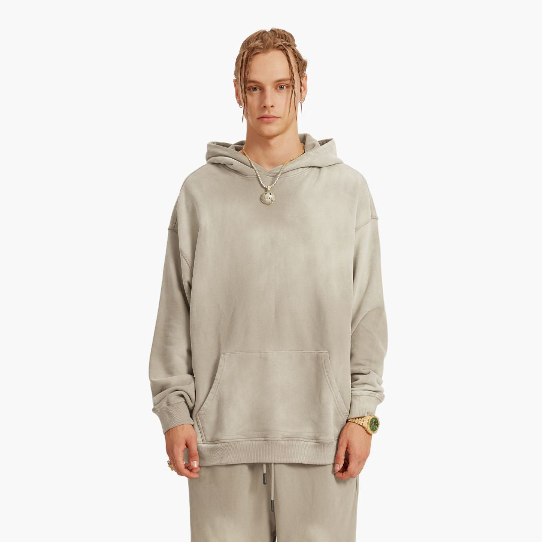 khaki hoodie