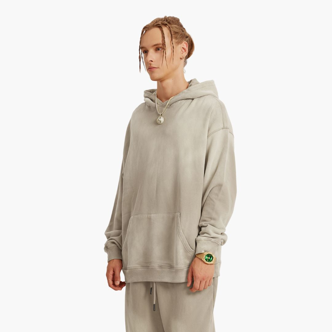 khaki hoodie