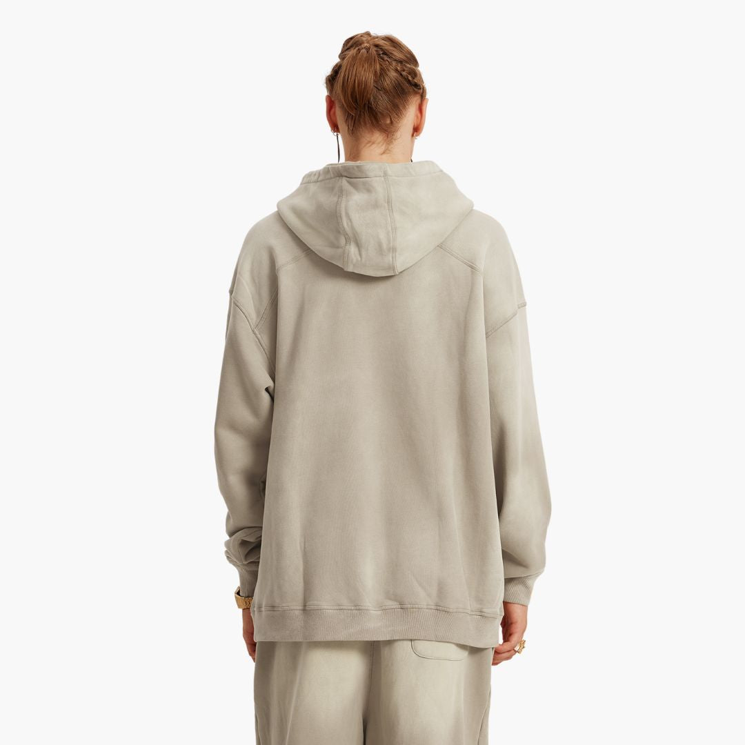 khaki hoodie