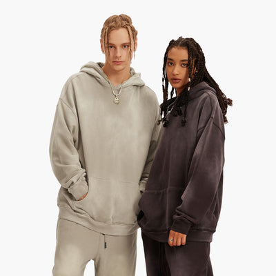 khaki hoodie